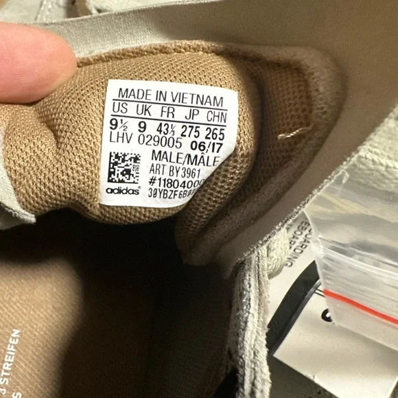 Adidas Campus Vulc II Skate Shoes – Light Grey / Gum Sole – Size 9.5 (Men’s) - Picture 7 of 8